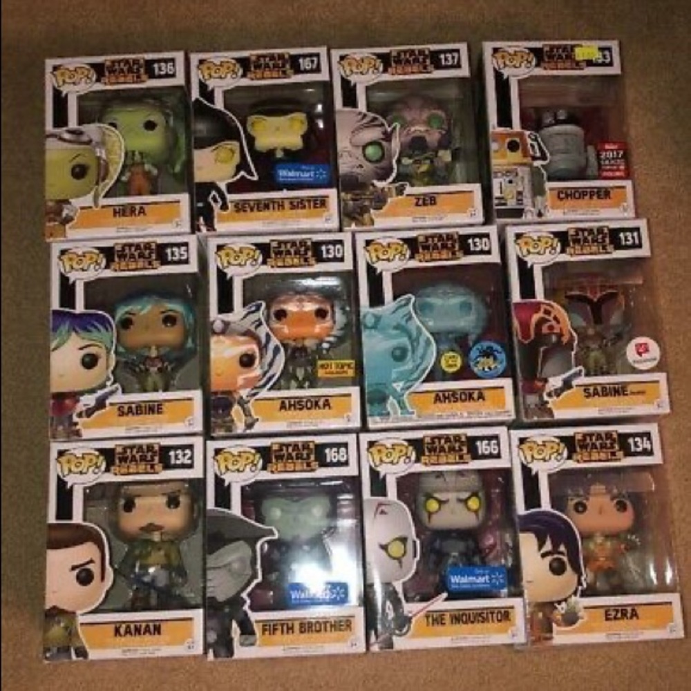 ISO!!! Rebels funko pops🌸